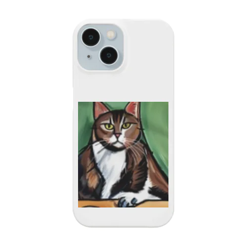 どっしりかまえる猫ちゃん Smartphone Case