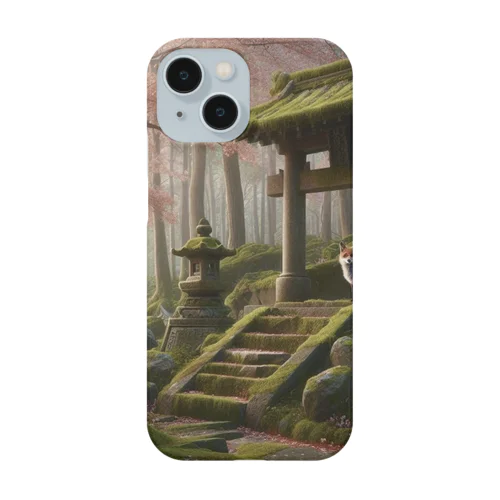 神社廃墟1 Smartphone Case