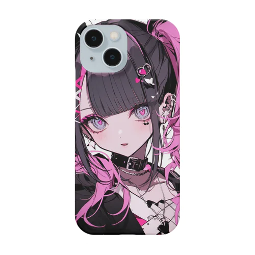 ピンク髪女の子 Smartphone Case