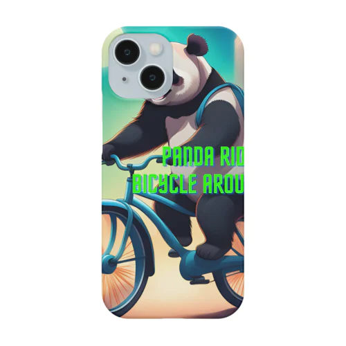 疾走するパンダ Smartphone Case