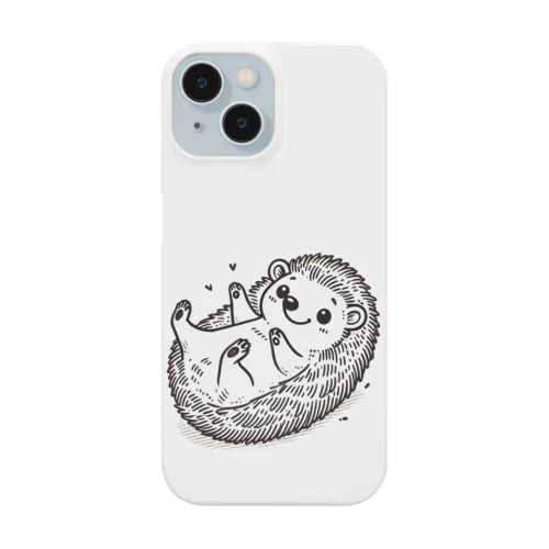 ハリネズミさんのひととき~ごろごろハッピータイム~ Smartphone Case