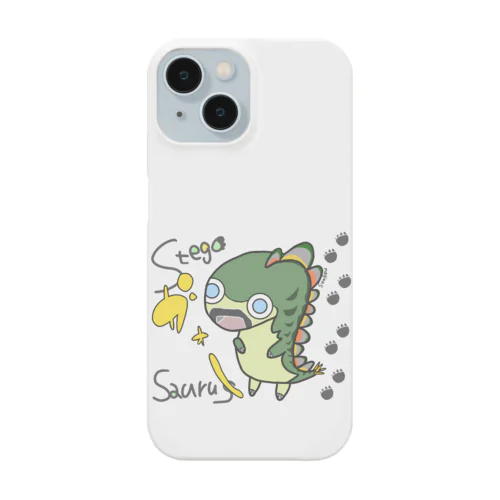 ちびっこゆる恐竜ステゴザウルス Smartphone Case