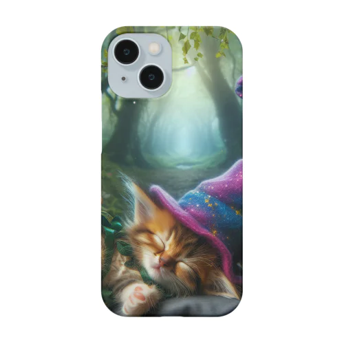 魔法使いの居眠り子猫 Smartphone Case