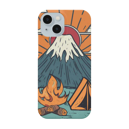 富士山とキャンプ Smartphone Case