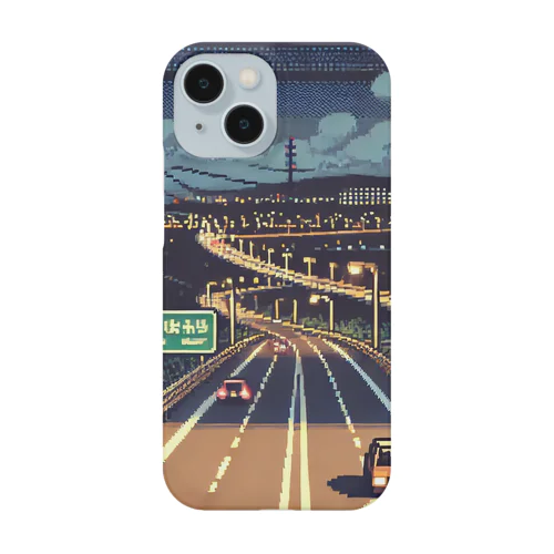 ドット絵の夜景 Smartphone Case