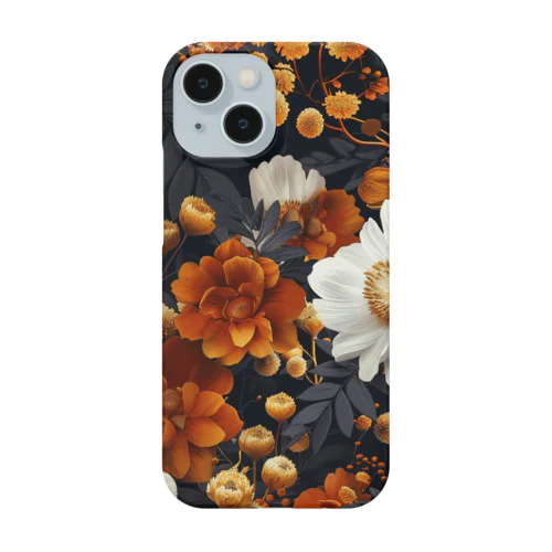 綺麗な白と黄色い花 Smartphone Case