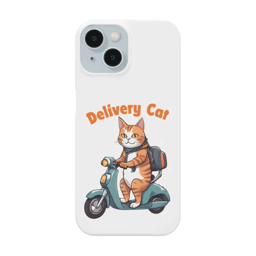 猫の配達人デリバリーキャット Smartphone Case