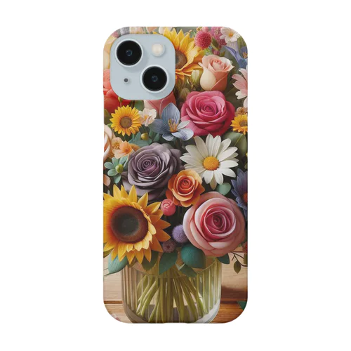 花のデザイン Smartphone Case