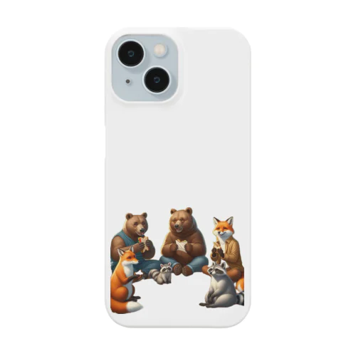 "くまコンあらいのファンタジー会議" Smartphone Case