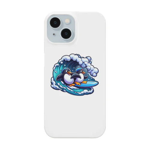 波のりペンギン Smartphone Case