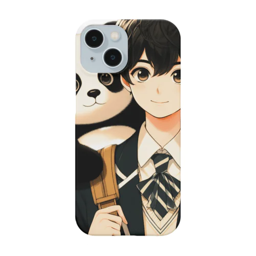 男の子　中学1年生　パンダ Smartphone Case