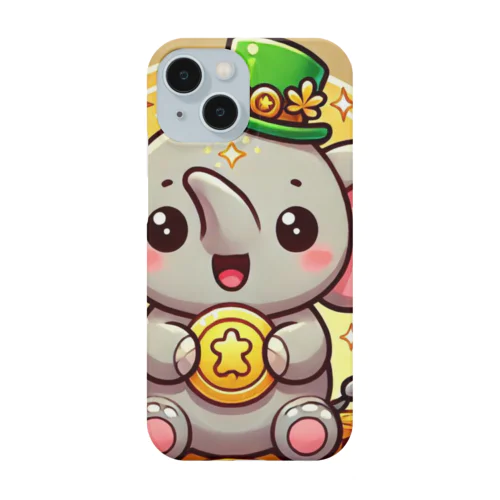 金運アップだゾウ Smartphone Case