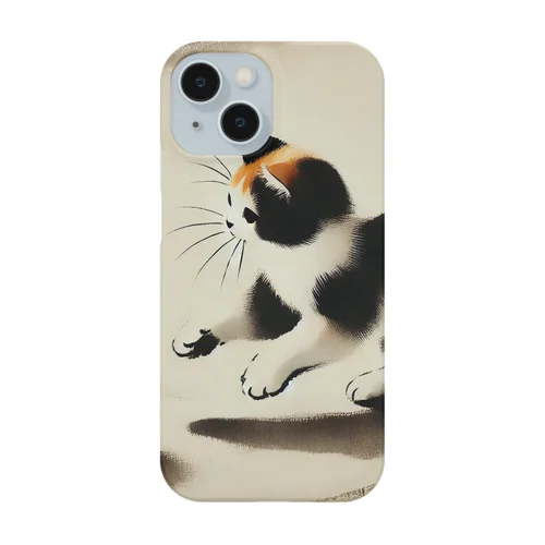 三毛猫の戯れ Smartphone Case