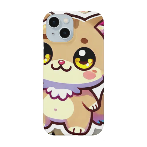 ふんわりした薄茶色に包まれた、ふんわりとした猫 Smartphone Case