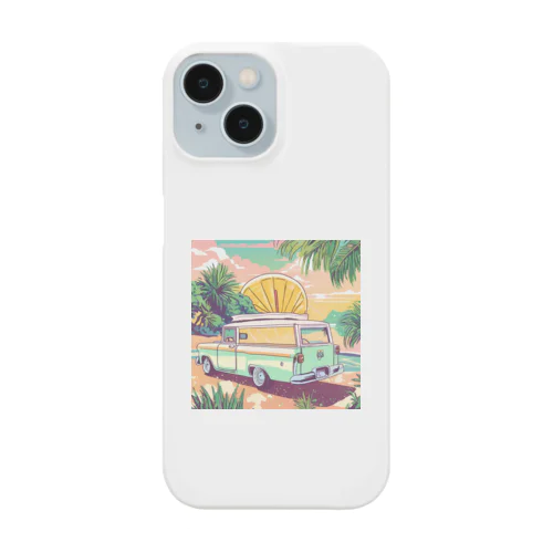 オレンジな夏を乗せて Smartphone Case