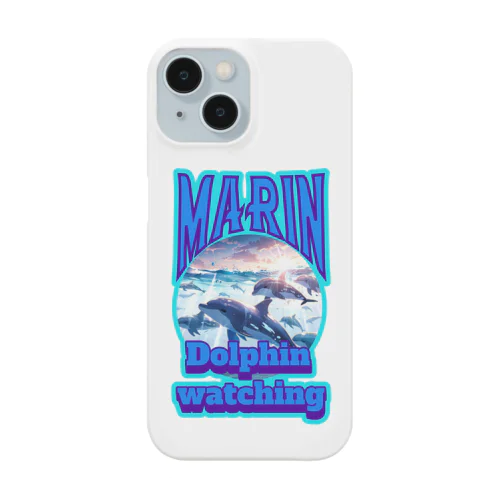 Amaxsaイルカウォッチング-marin Smartphone Case