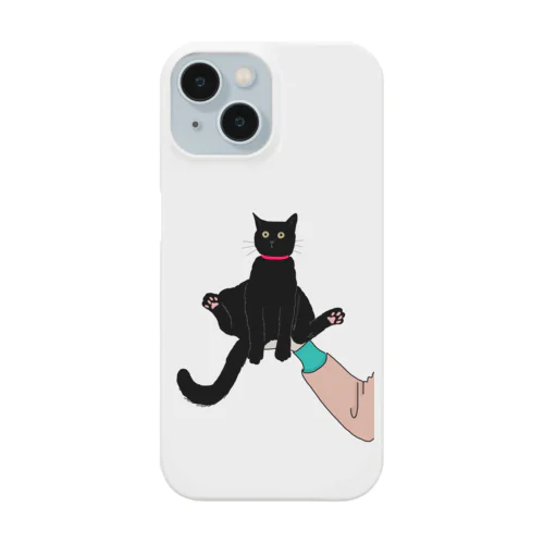 手乗り黒猫 Smartphone Case