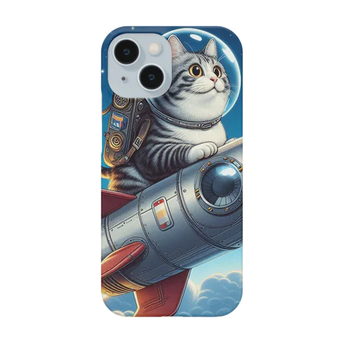 宇宙旅行する猫 Smartphone Case