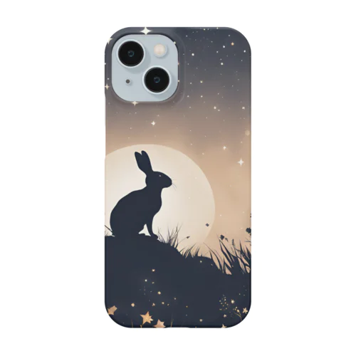 満月ウサギ Smartphone Case