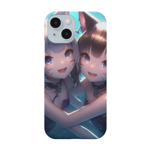 猫耳少女00080 Smartphone Case