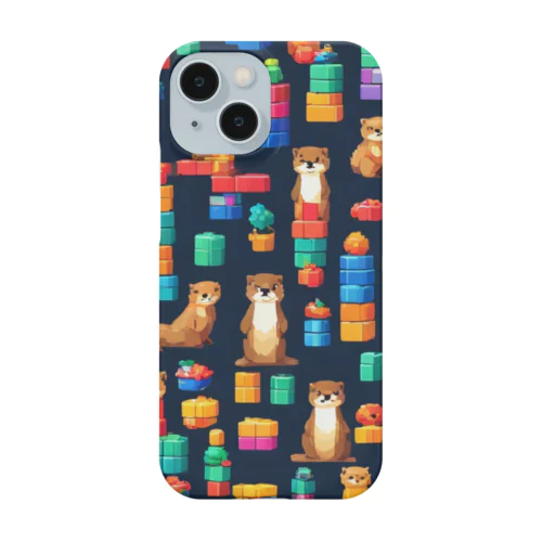 カワウソカラフル Smartphone Case