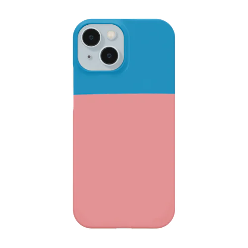 ピンクと水色 Smartphone Case