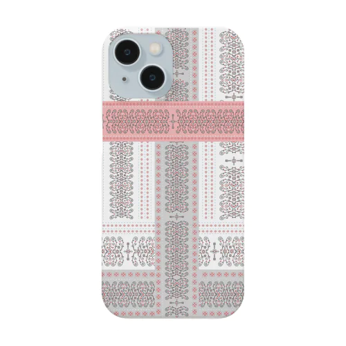 花柄レース Smartphone Case