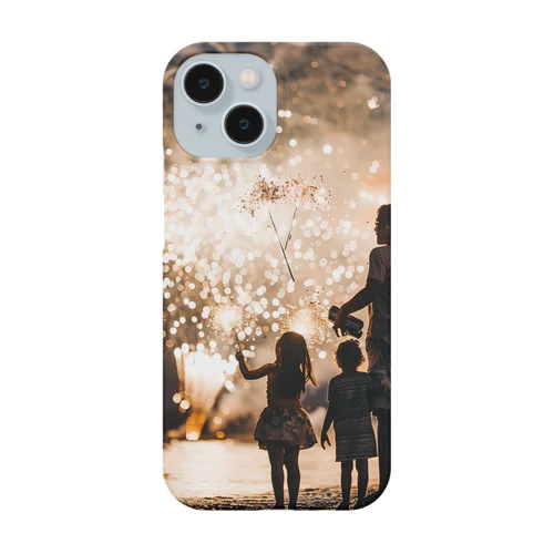 家族で花火大会ひまわり1507 Smartphone Case