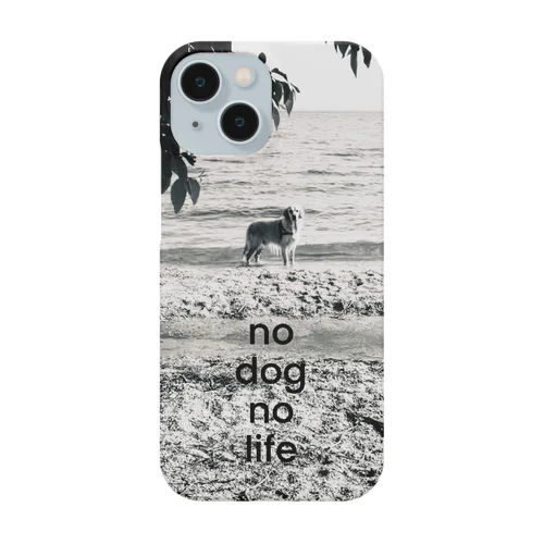 【nook】NO DOG  NO LIFE スマホケース