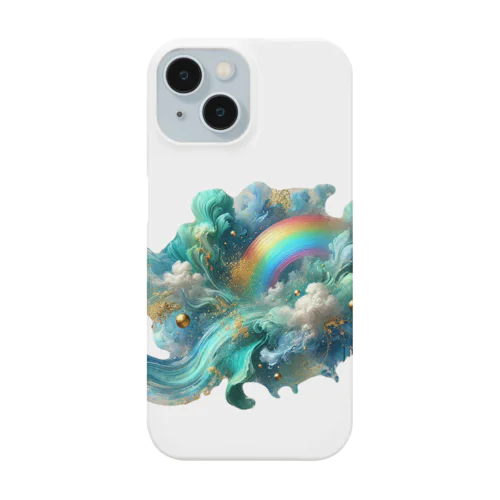 虹とお空の雲 Smartphone Case