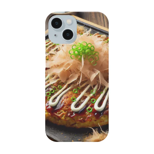 香ばしさ満点！本格お好み焼き Smartphone Case