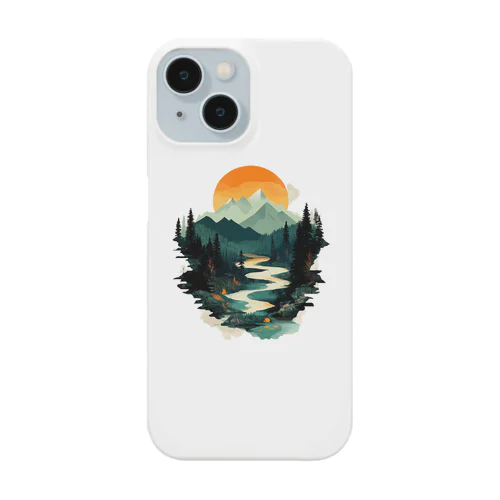 森 iPhone Smartphone Case