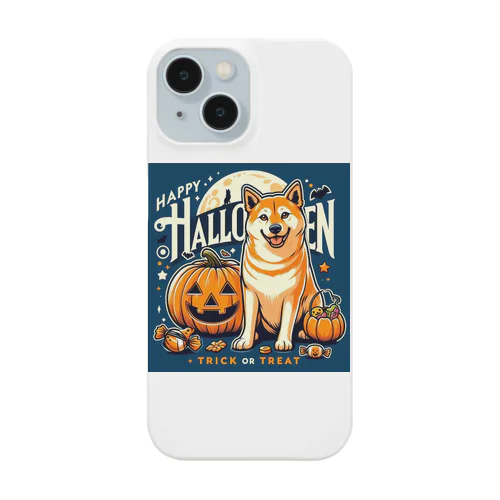 DOG x HALLOWEEN 03🟦(濃色用) iPhone Smartphone Case