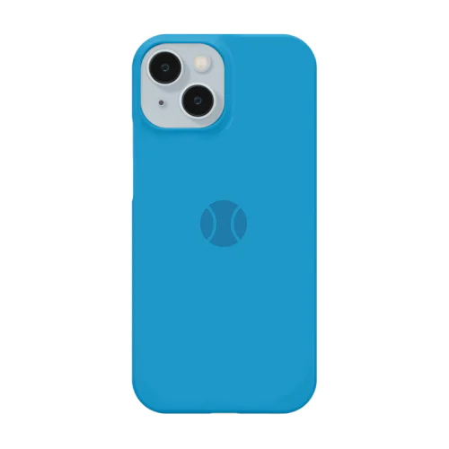 ONE TENNIS BALL ハードコートブルー iPhone Smartphone Case