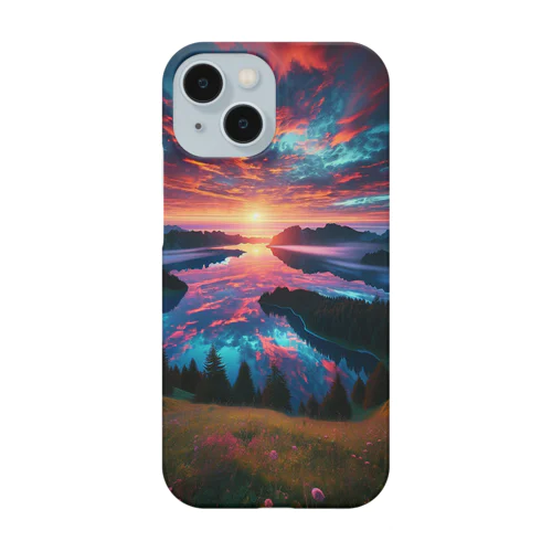 朝焼け iPhone Smartphone Case