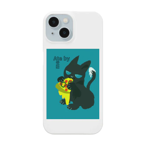 ピザ食うsanpakuにゃんこ iPhone Smartphone Case