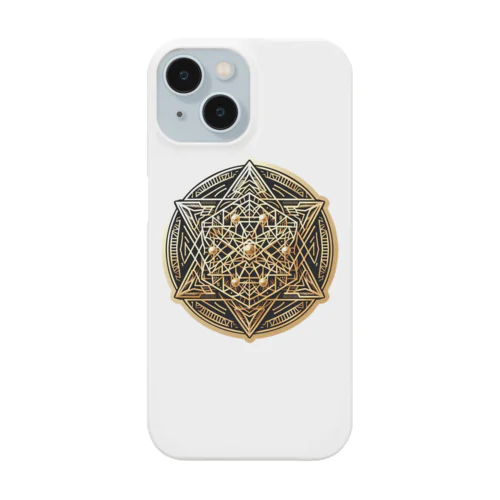 開運神聖幾何学模様 iPhone Smartphone Case