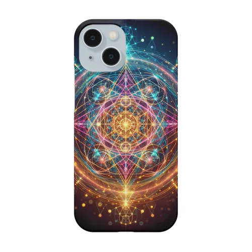 開運神聖幾何学模様 iPhone Smartphone Case