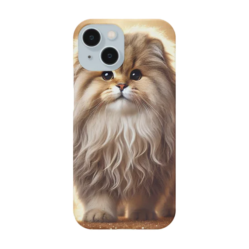 座･ネコ　しし座のレオン iPhone Smartphone Case