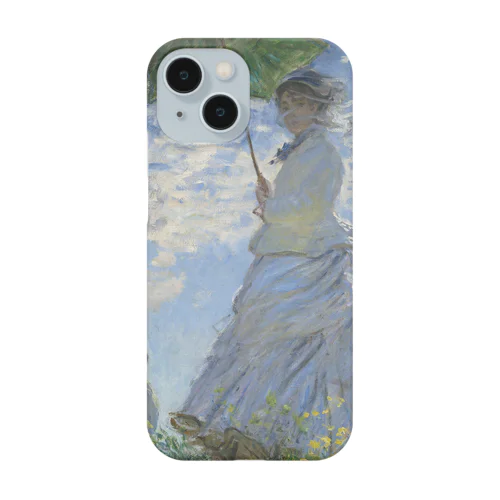 クロード・モネ 《散歩、日傘をさす女性》 iPhone Smartphone Case