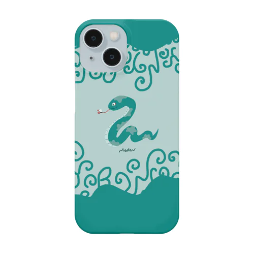 にょろんと救われる人 iPhone Smartphone Case