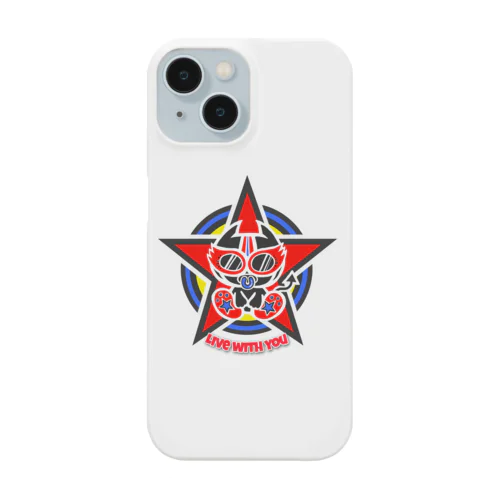 ロックンベイベー背面プリントTシャツ Smartphone Case