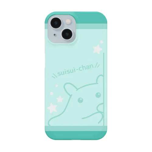 水星人のスイスイちゃん（チラッ） Smartphone Case