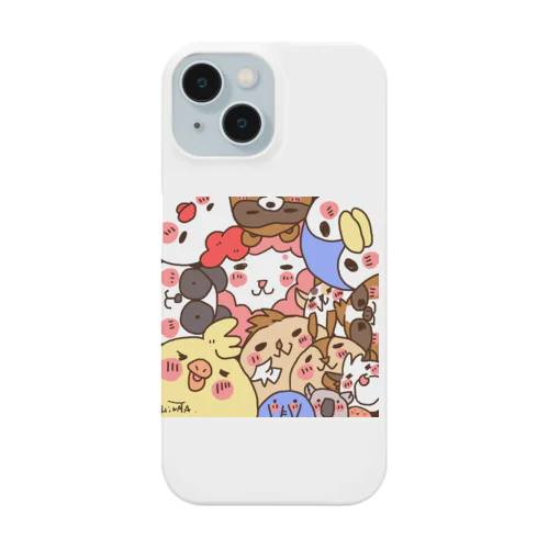 ひなたのアトリエ　ひなたとゆかいな仲間たちシリーズ Smartphone Case