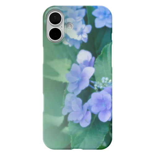 花フォト（アジサイ/緑） iPhone Smartphone Case