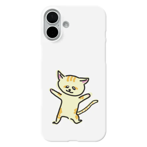 踊るスナネコ iPhone Smartphone Case