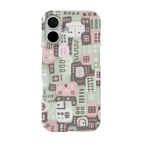 ★NEW!【心癒される抽象画#14】 iPhone Smartphone Case