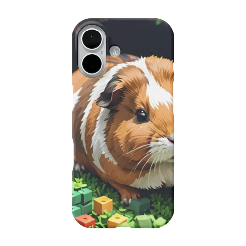 ドット絵のモルモット iPhone Smartphone Case