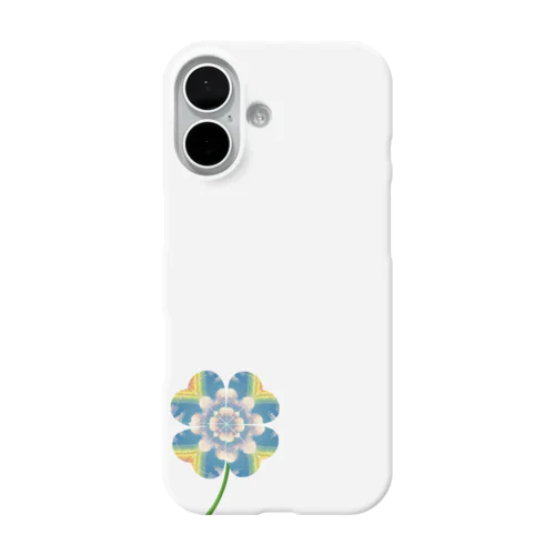 四つ葉のクローバー虹🌈 iPhone Smartphone Case
