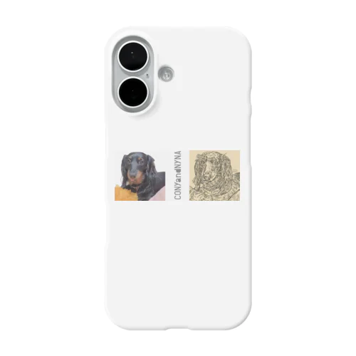 ペロッとダックス（×写真）CONYandNYNA iPhone Smartphone Case